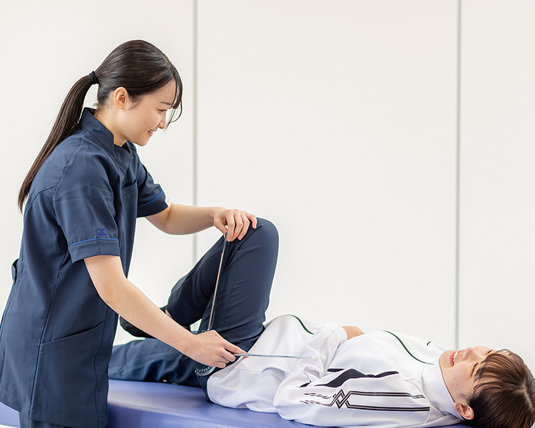 2人の在学生の授業風景